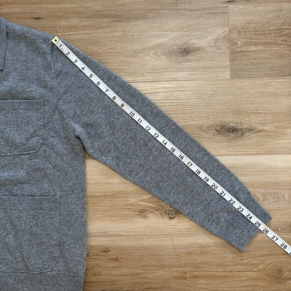 Banana Republic Cashmere Polo Cardigan M - Picture 5 of 7